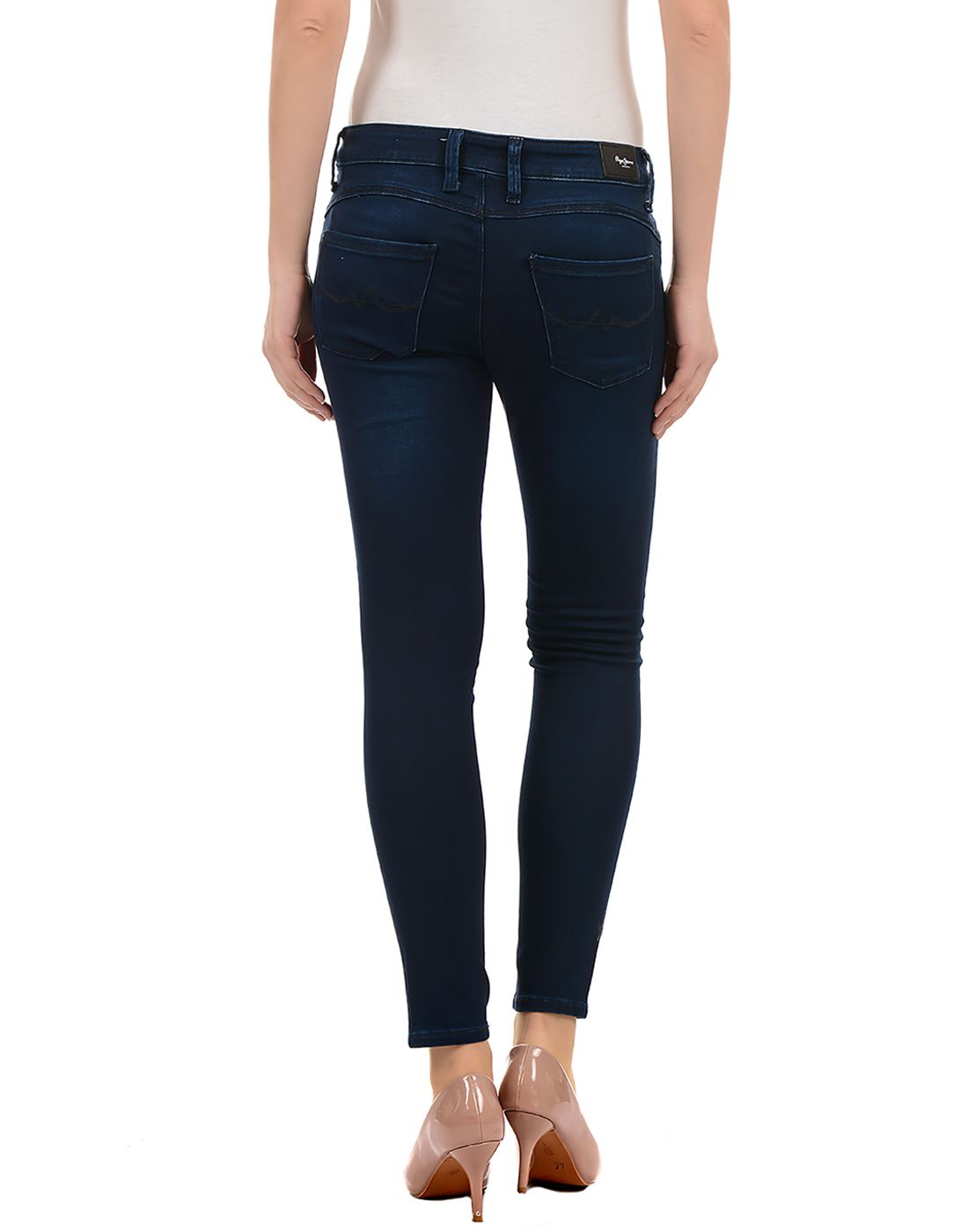 Pepe Jeans London Women Casual Wear Blue Jeans